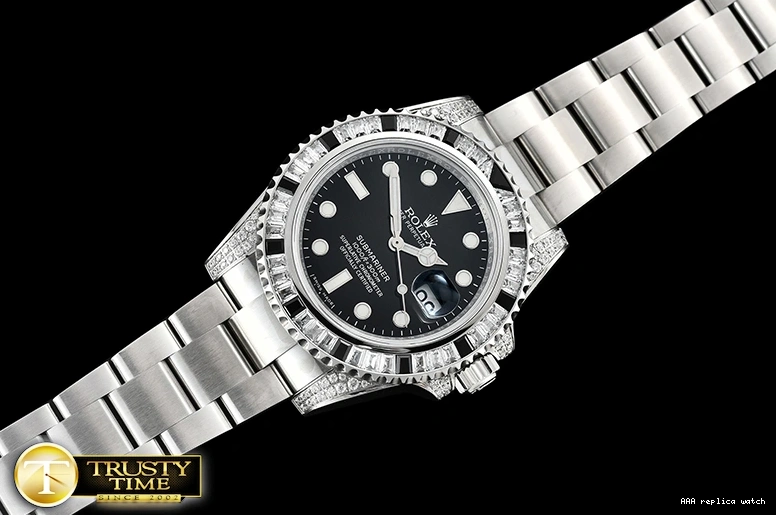 AAA replica watch A2836 Diam 116619 SS Black – SS Black ROLSUB0264B Submariner GSF 1031